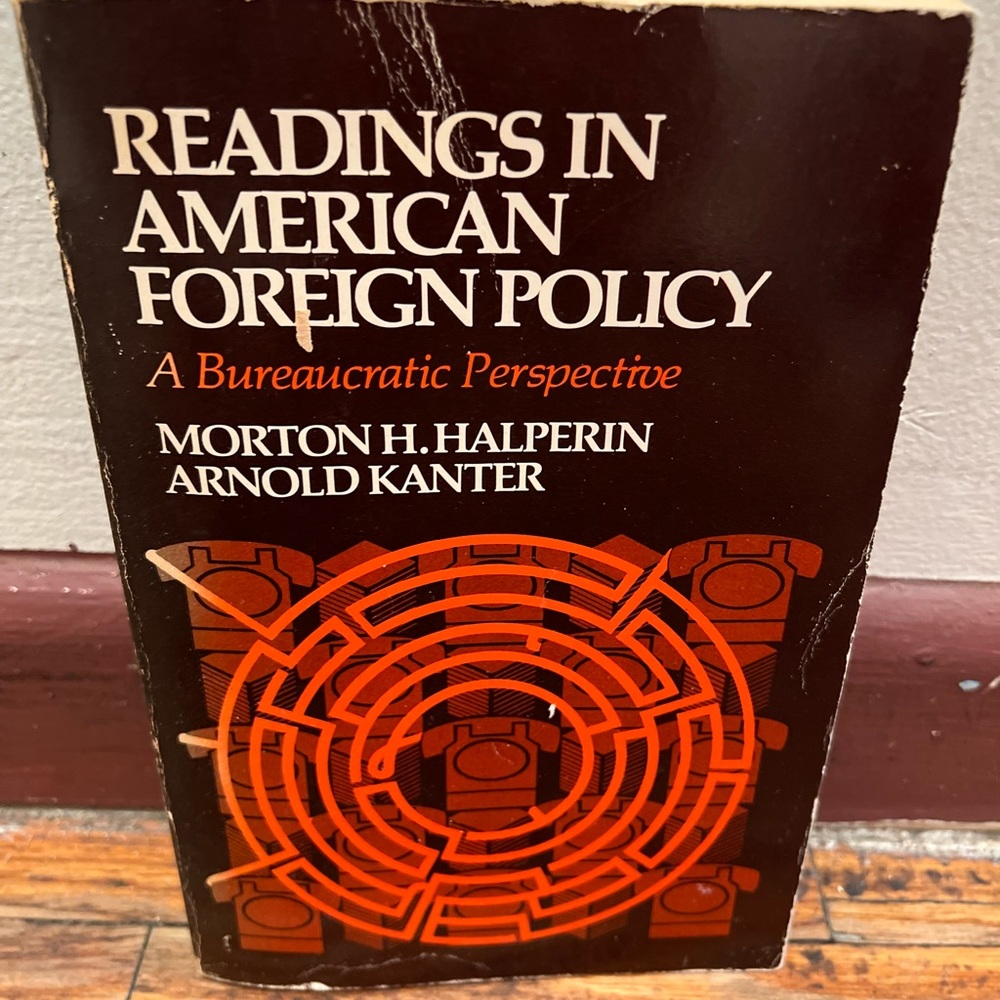 Readings In American Foreign Policy Book